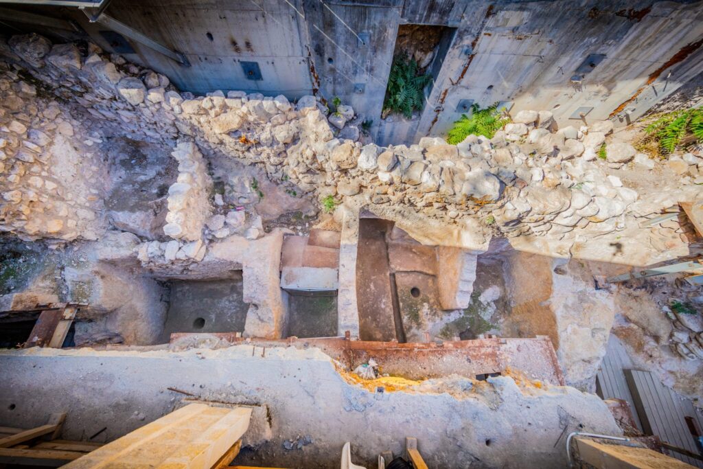  Descubren una estructura ritual única de la época del Primer Templo en la Ciudad de David 